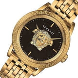 Versace Men’s Quartz Swiss Made Gold Stainless Steel Black Dial 43mm Watch VERD00818