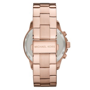 Michael Kors Men’s Quartz Rose Gold Stainless Steel Rose Gold Dial 42mm Watch MK5778 Main Image