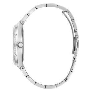 Guess Women’s Quartz Silver Stainless Steel Silver Dial 36mm Watch GW0604L1 Main Image