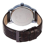 Guess Men’s Quartz Brown Leather Strap Brown Dial 44mm Watch W0870G3