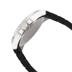 Guess Men’s Quartz Black Silicone Strap Black Dial 46mm Watch W0798G1