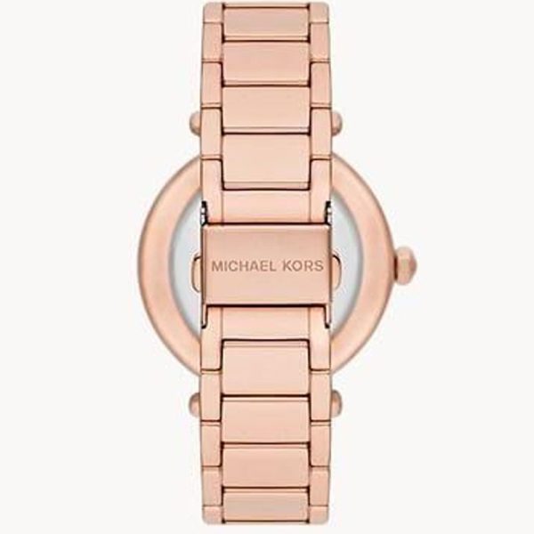 Michael Kors Women’s Quartz Rose Gold Stainless Steel Rose Gold Dial 39mm Watch MK6660 Main Image