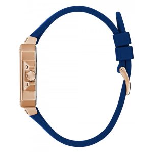 Guess Women’s Quartz Blue Silicone Strap Blue Dial 34mm Watch GW0618L2 Main Image