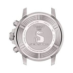 TISSOT Men’s Quartz Swiss Made Black Silicone Strap Red Dial 45mm Watch T120.417.17.421.00
