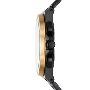 Michael Kors Men’s Quartz Black Stainless Steel Black Dial 45mm Watch MK8941 Main Image