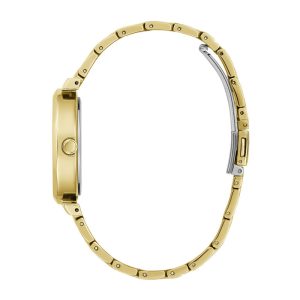 Guess Women’s Quartz Gold Stainless Steel Gold Dial 34mm Watch GW0613L2 Main Image