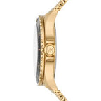 Michael Kors Men’s Quartz Gold Stainless Steel Gold Dial 43mm Watch MK9083