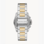 Michael Kors Men’s Quartz Two-tone Stainless Steel Black Dial 44mm Watch MK8901