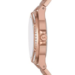 Michael Kors Women’s Quartz Rose Gold Stainless Steel Rose Gold Dial 37mm Watch MK1063 Main Image