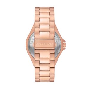 Michael Kors Men’s Quartz Rose Gold Stainless Steel Black Dial 45mm Watch MK8940 Main Image