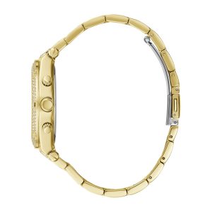 Guess Women’s Quartz Gold Stainless Steel Champagne Dial 38mm Watch GW0440L2 Main Image