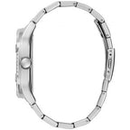 Guess Men’s Quartz Silver Stainless Steel Black Dial 46mm Watch GW0576G1