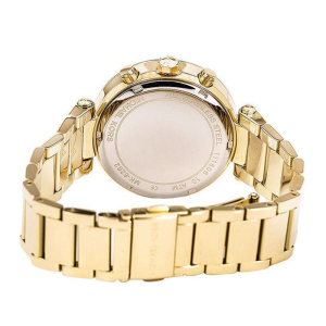 Michael Kors Women’s Quartz Gold Stainless Steel Blue Dial 39mm Watch MK6262 Main Image