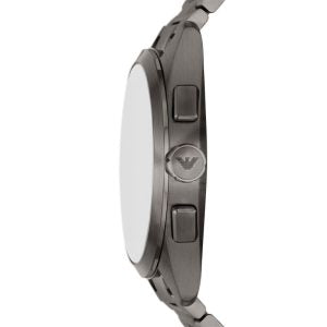 Emporio Armani Men’s Quartz Grey Stainless Steel Blue Dial 42mm Watch AR11481