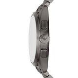 Emporio Armani Men’s Quartz Grey Stainless Steel Blue Dial 42mm Watch AR11481