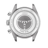 TISSOT Men’s Quartz Swiss-Made Silver Stainless Steel Blue Dial 45mm Watch T131.617.11.042.00