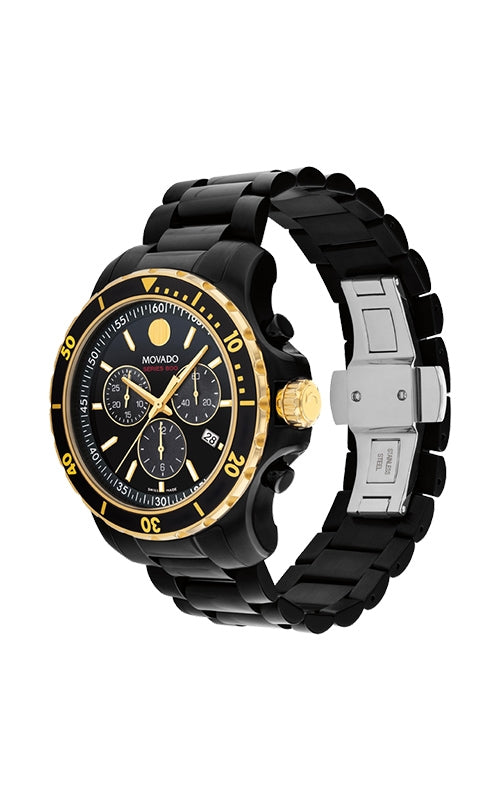 Movado Men's Black PVD Stainless Steel Series 800 Watch 2600180 Main Image