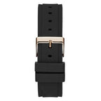 Guess Women’s Quartz Black Silicone Strap Black Dial 39mm Watch W1094L6