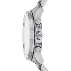Michael Kors Men’s Quartz Silver Stainless Steel Green Dial 45mm Watch MK8984 Main Image