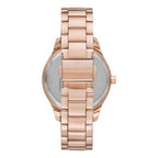 Michael Kors Women’s Quartz Rose Gold Stainless Steel White Dial 38mm Watch MK7297
