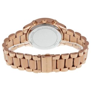 Michael Kors Women’s Quartz Rose Gold Stainless Steel Rose Gold Dial 40mm Watch MK6204