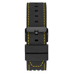 Guess Men’s Quartz Black Silicone Strap Black Dial 42mm Watch GW0499G2