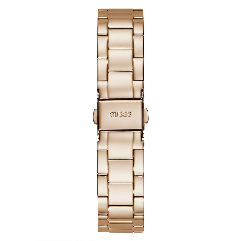 Guess Women’s Quartz Rose Gold Stainless Steel White Dial 36mm Watch GW0308L3