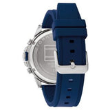 Tommy Hilfiger Men’s Quartz Blue Silicone Strap Blue Dial 46mm Watch 1792027