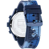 Tommy Hilfiger Men’s Quartz Blue Silicone Strap Blue Dial 50mm Watch 1792073