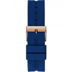 Guess Women’s Quartz Blue Silicone Strap Blue Dial 34mm Watch GW0618L2