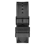 Guess Men’s Quartz Black Silicone Strap Black Dial 46mm Watch GW0425G1