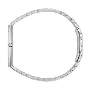 Gucci Unisex Swiss Made Quartz Silver Stainless Steel Blue Dial 38mm Watch YA163408