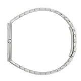 Gucci Unisex Swiss Made Quartz Silver Stainless Steel White Dial-Ocean Blue Glass 38mm Watch YA163409