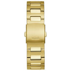 Guess Men’s Quartz Gold Stainless Steel Black Dial 44mm Watch GW0427G2