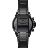 Emporio Armani Men’s Quartz Black Ceramic Chain Black Dial 43mm Watch AR70010