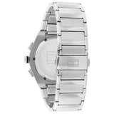 Tommy Hilfiger Men’s Quartz Silver Stainless Steel Black Dial 44mm Watch 1791897