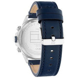 Tommy Hilfiger Men’s Quartz Blue Leather Strap Blue Dial 46mm Watch 1792063