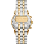 Michael Kors Men’s Quartz Two-tone Stainless Steel Black Dial 43mm Watch MK8954 (WITHOUT TAG)