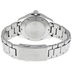 Tag Heuer Aquaracer Men’s Automatic Swiss Made Silver Stainless Steel White Dial 43mm Watch WAY2013.BA0927