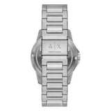 Armani Exchange Men’s Quartz Silver Stainless Steel Grey Dial 44mm Watch AX1736