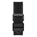 Guess Men’s Quartz Black Silicone Strap Black Dial 45mm Watch W1168G3