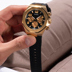 Guess GW0583G2 Empire Black Silicone Mens Watch GW0583G2