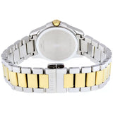 Gucci Women’s Swiss Made Quartz Two Tone Stainless Steel Silver Dial 27mm Watch YA126531