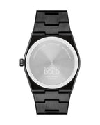 Movado Unisex Quartz Swiss Made Black Stainless Steel Rose Gold Dial 40mm Watch 3601244