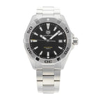 Tag Heuer Aquaracer Silver Stainless steel Black Dial Quartz Watch for Gents - WBD1110.BA09288