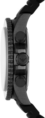 Emporio Armani Men's Dive-Inspired Sports Watch with Stainless Steel, Ceramic, or Silicone Band