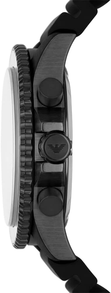 Emporio Armani Men's Dive-Inspired Sports Watch with Stainless Steel, Ceramic, or Silicone Band