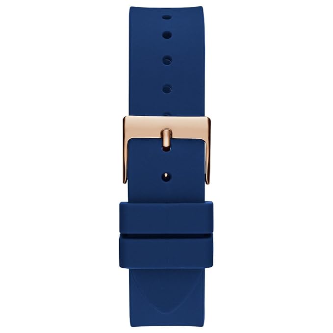 Guess Queen Collection Multi-Function Womens Analog Rose Gold Dial Coloured Quartz Watch, Round Dial with 40 mm Case Width - GW0536L5