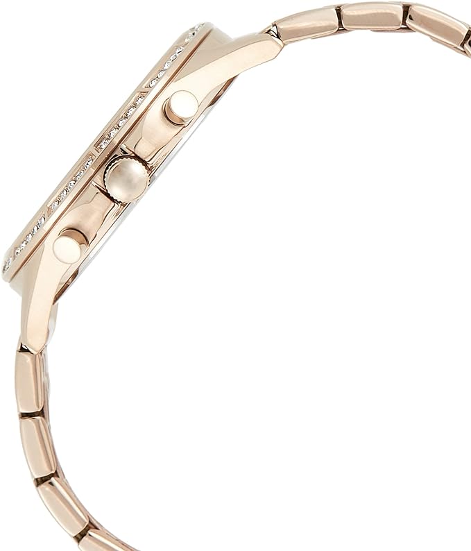 Tommy Hilfiger Analogue Multifunction Quartz Watch for women with Carnation gold colored Stainless Steel bracelet - 1782143