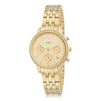 Fossil Stainless Steel Neutra Analog Gold Dial Women's Watch-Es5219